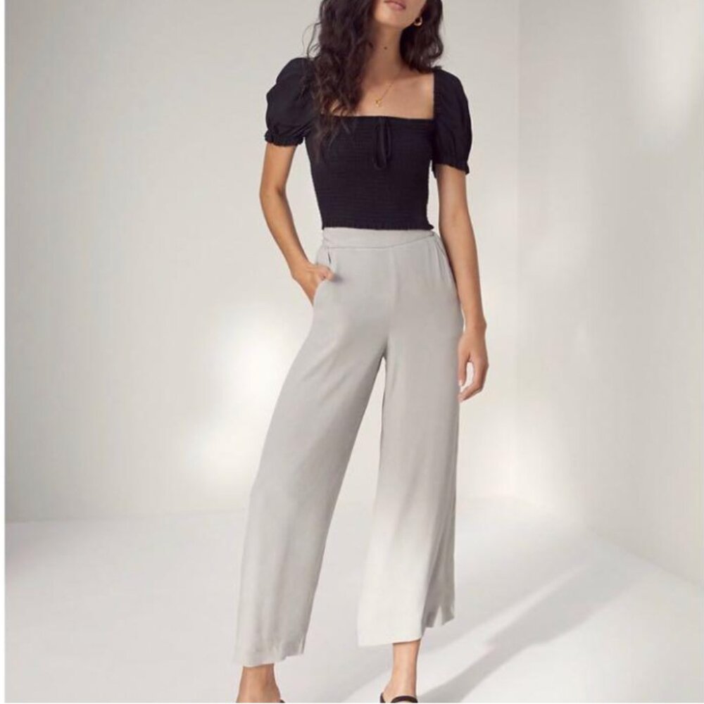 EUC Wilfred Faun Pants - Light Grey Small - Picture 1 of 7